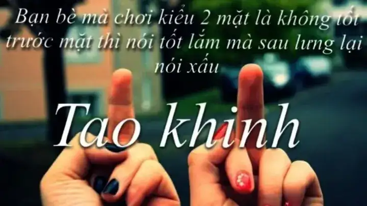 những câu nói gắt nhất