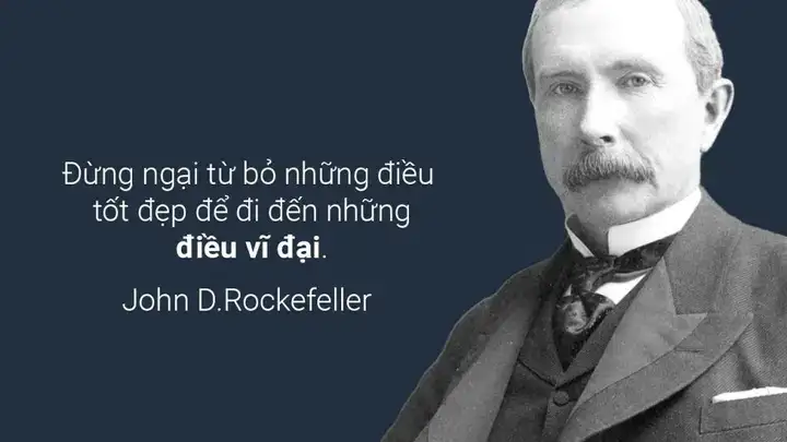 những câu nói hay của rockefeller