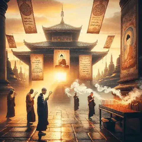 những câu nói hay khi đi chùa