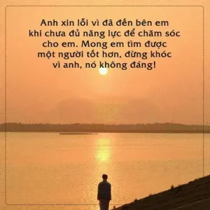 những câu nói hay khi không còn yêu