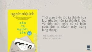 những câu nói hay trong cảm ơn người lớn
