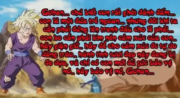 những câu nói hay trong dragon ball