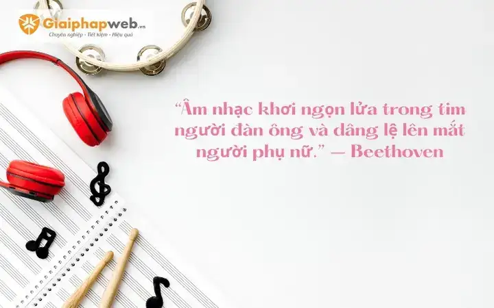những câu nói hay về âm nhạc của beethoven