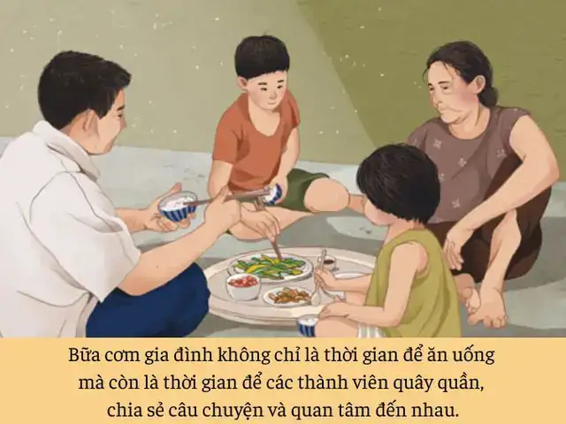 những câu nói hay về bữa cơm gia đình