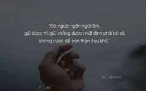 những câu nói hay về cuộc đời ngắn ngủi