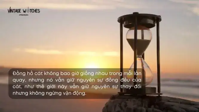 những câu nói hay về đồng hồ cát