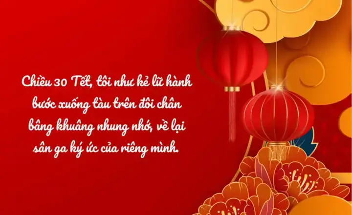những câu nói hay về ngày 30 tết