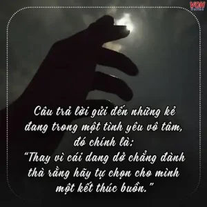 những câu nói hay về người vô tâm