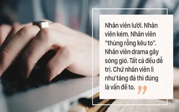 những câu nói hay về nhân viên