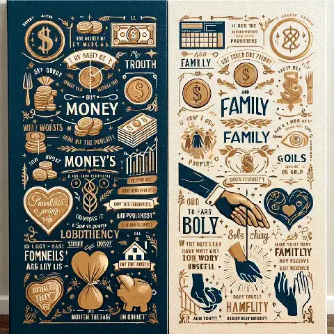 những câu nói hay về tiền và gia đình