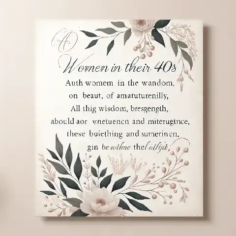 những câu nói hay về tuổi 40