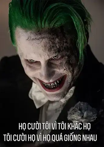 những câu nói huyền thoại của joker