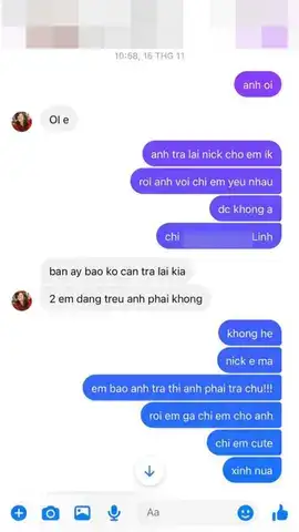 những câu nói khi bị hack nick