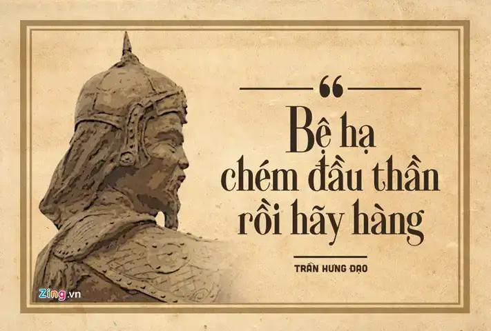 câu nói nổi tiếng của trần hưng đạo