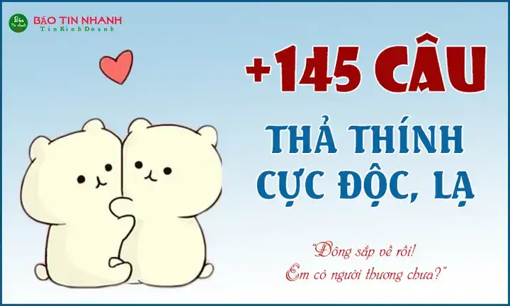 những câu nói thả thính hay trên facebook