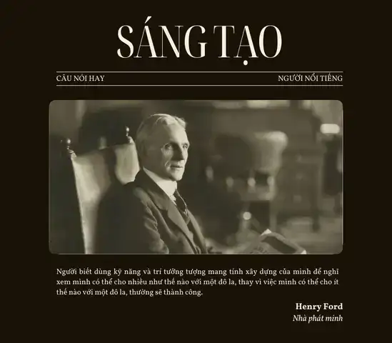 câu nói về sự sáng tạo