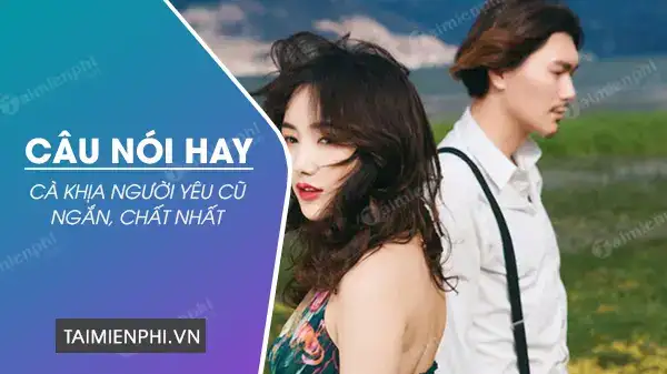 những câu nói cà khịa người yêu
