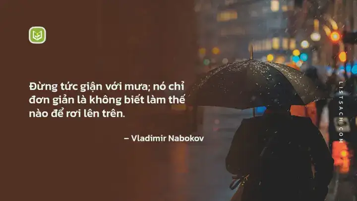 câu nói hay về mưa