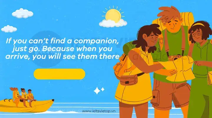 những câu nói về du lịch bằng tiếng anh